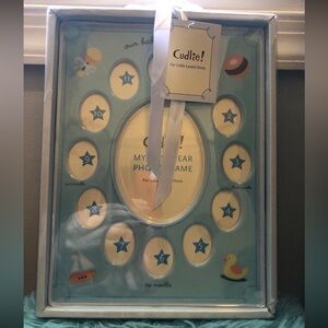 Cudlie baby boy photo frame!